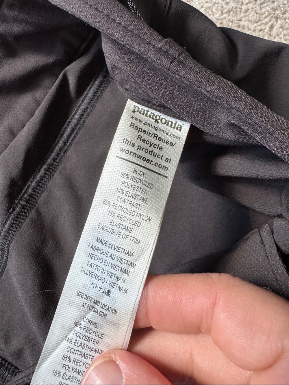 Mens Patagonia Terravia Alpine Outdoor Pants Size 34x34 Like New - Picture 13 of 15